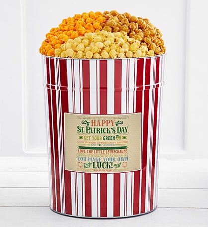 Tins With Pop® 4 Gallon Happy St. Patrick's Day